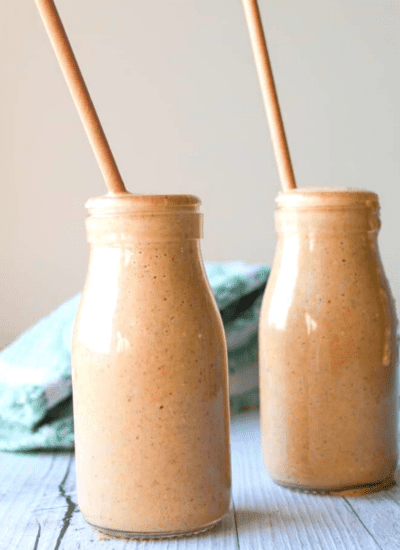 almond butter smoothie