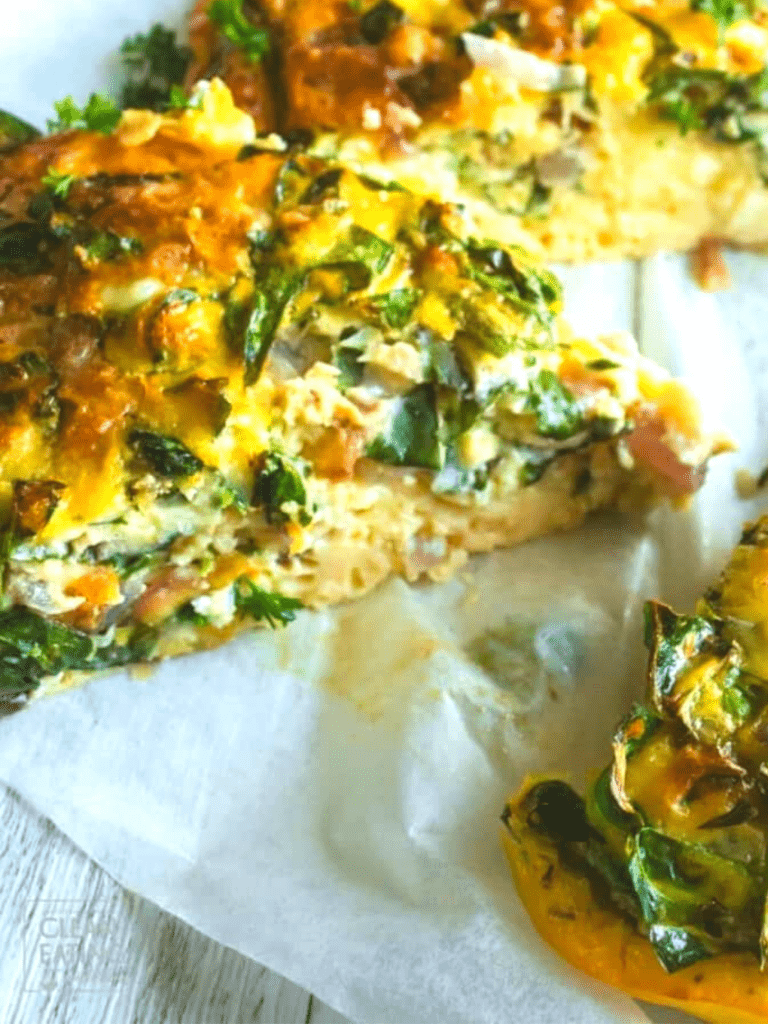 crustless spinach quiche 