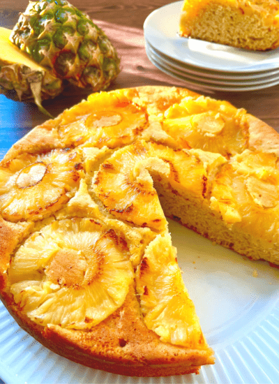 Healthier Pineapple Upside Down Cake Recipe