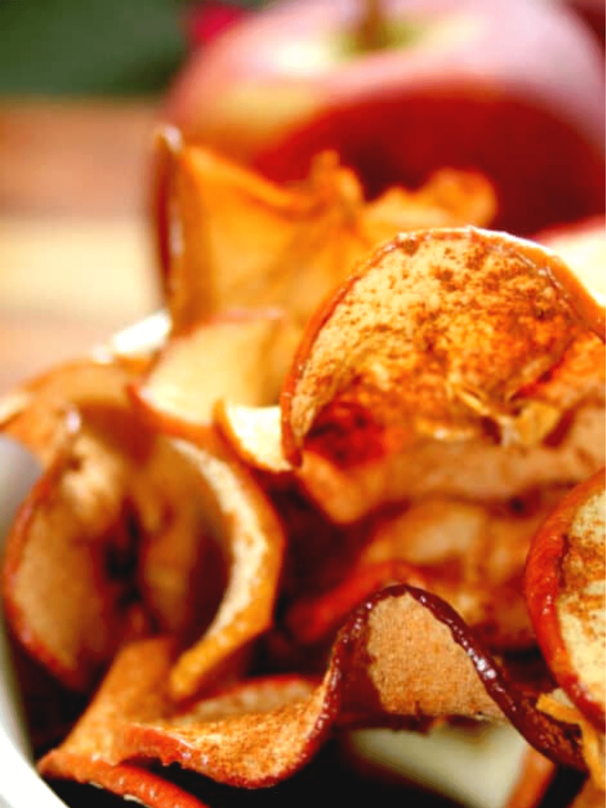 how to make apple chips with cinnamon 