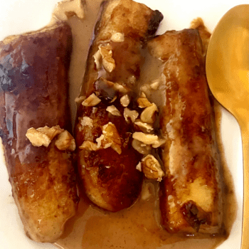 cinnamon fried bananas