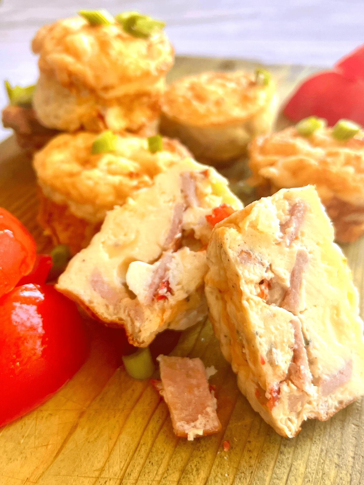 egg bites with turkey and bacon 