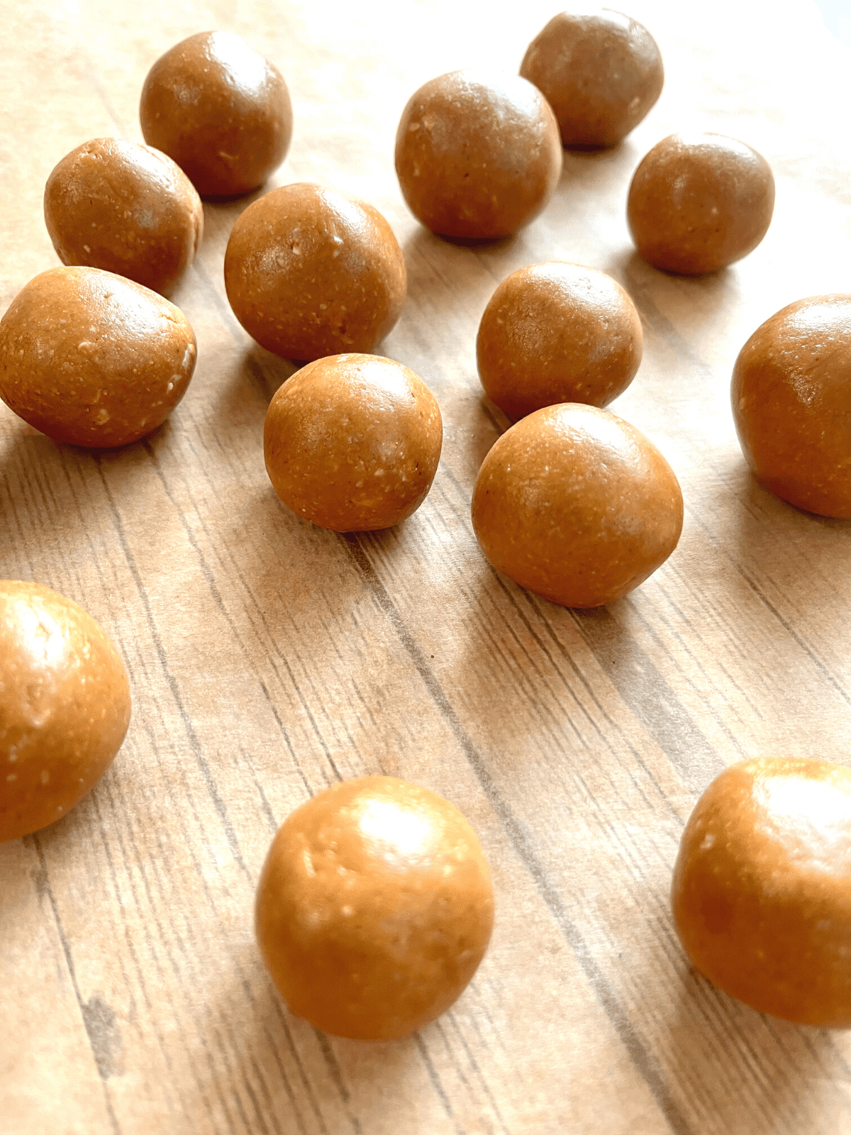 three ingredient peanut butter balls recipe