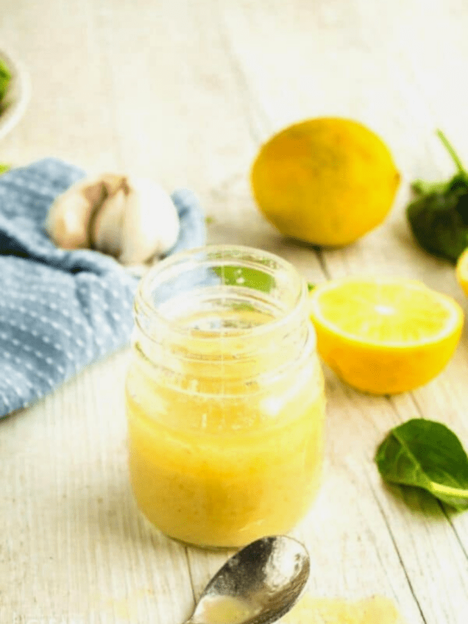 Clean Eating Lemon Salad Dressing