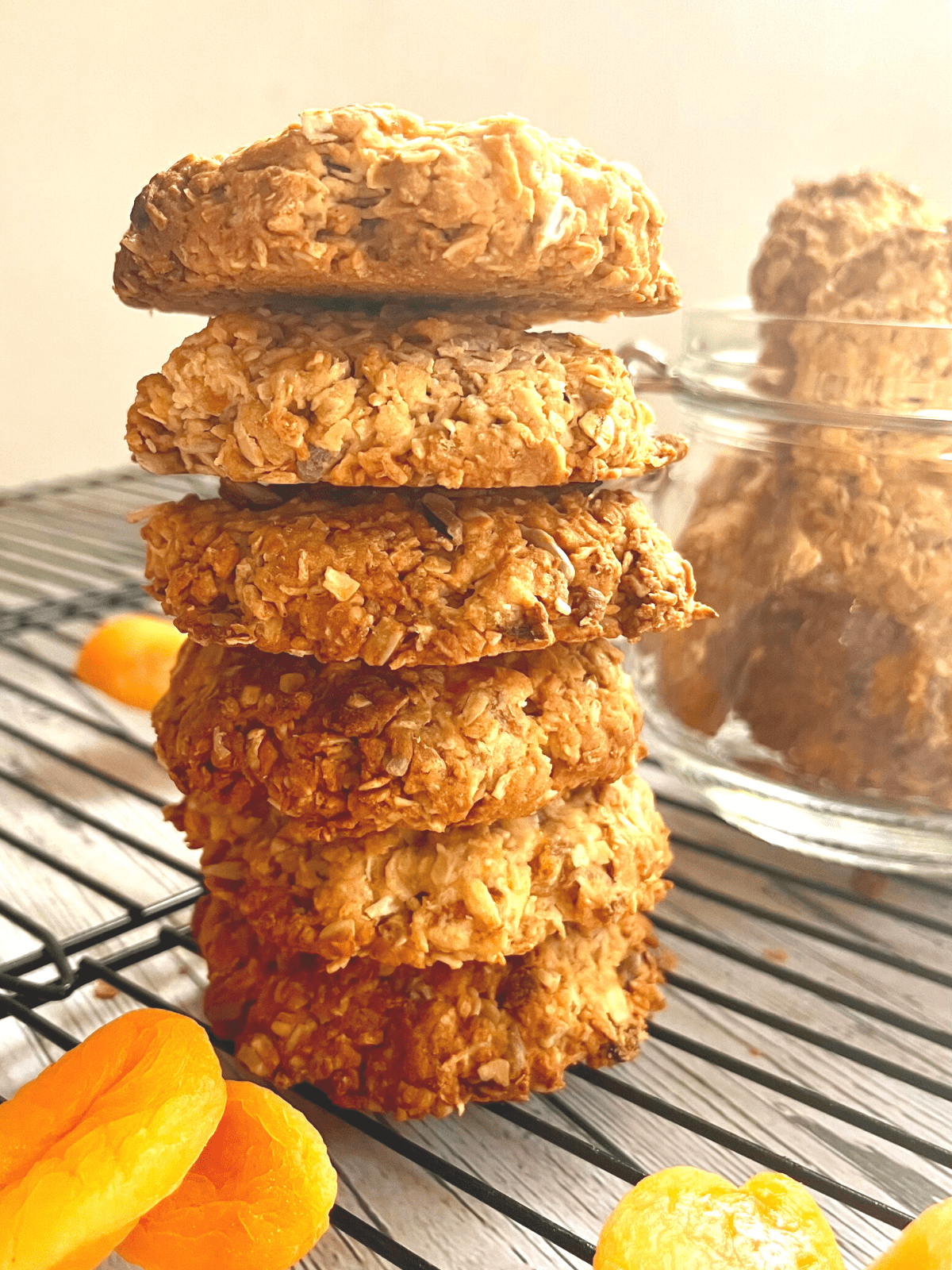 apricot oatmeal cookies 