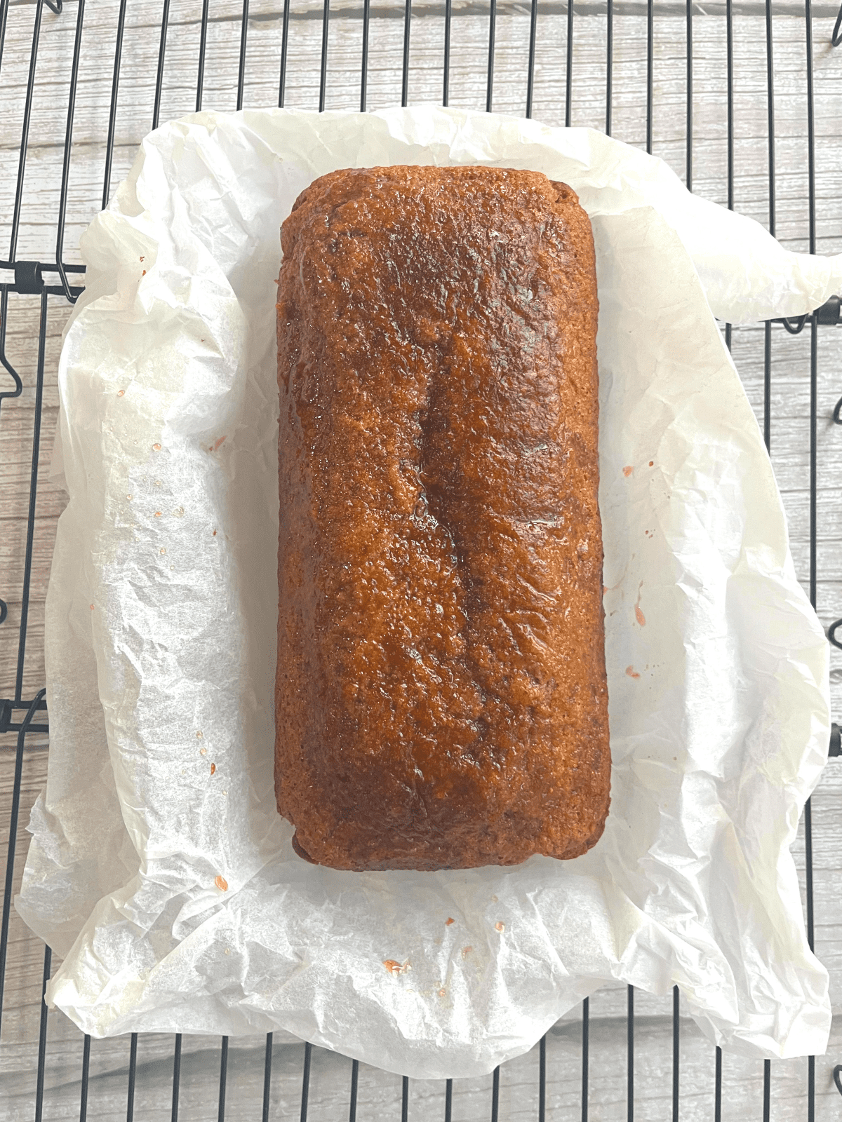 homemade sticky gingerbread loaf 