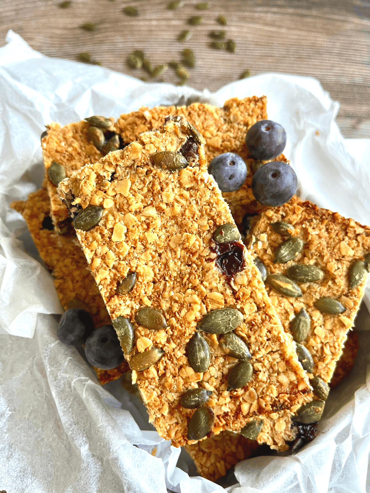 blueberry snack bars