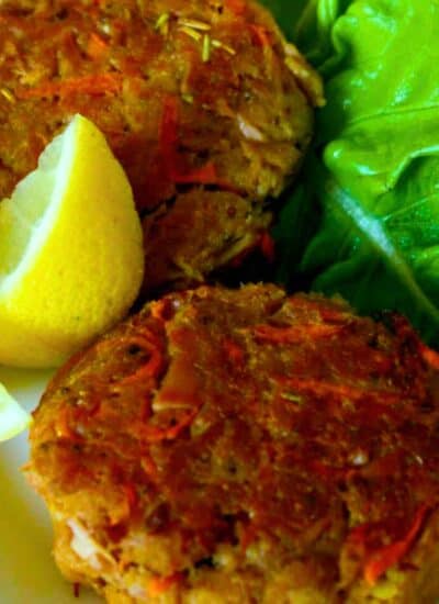 tuna and carrot patties